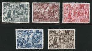 Vatican City Scott 149-153 MNH** 1951 Council of Chalcedon