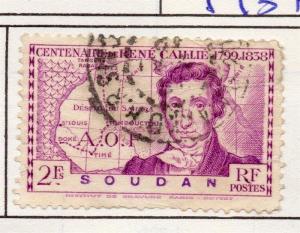 French E.Africa  1939 Early Issue Fine Used 2F. Caillie 140847