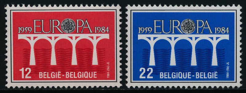 Belgium 1169-70 MNH EUROPA