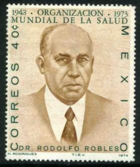 Mexico #1064 F-VF Mint NH ** WHO., Dr. Robles