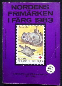 1983-AB Philatelias Specialkatalog-Nordens Frimarken I Farg Sweden Norway etc