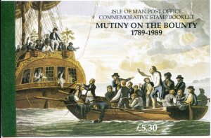 1989 Isle of Man Mutiny on the Bounty Prestige Booklet SGSB20 Unmounted Mint