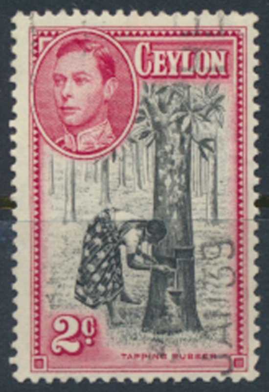 Ceylon  SC# 278b Used perf 13½ see details and scans 
