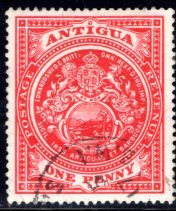 Antigua #32, Used, CV $2.75   ........   0260028