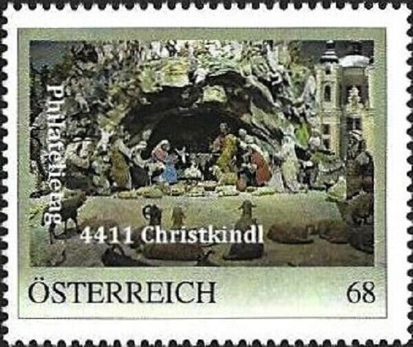 PM Österreich, Philatelietag 4411 Christkindl, Krippe, Nr. 8124591 ** SCHÖN!