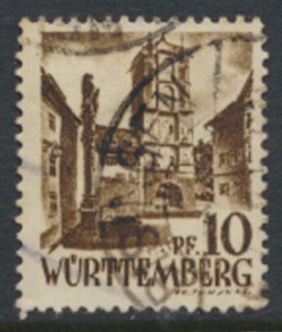 German States Wurttemberg   SC 8N17 1948  see scans & details
