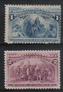 230 - 231 MNH