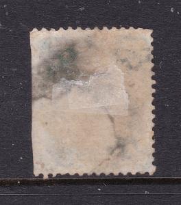 Great Britain a QV 1/- green