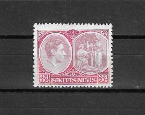 ST KITTS & NEVIS 1938/50 SG 73a MNH