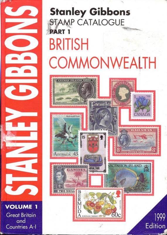 Stanley Gibbons Stamp Catalogue, Part 1, Vol. 1,  British...