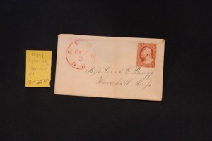 US 11?? on cover Lynn NH to Haverhill MA (#2575)