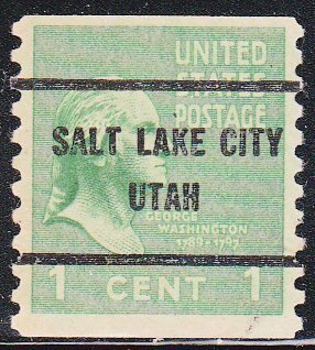 Precancel - Salt Lake City, UT PSS 839-61 - Bureau Issue