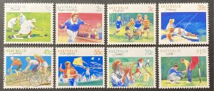 Australia 1989 #1106-12(8), Sports, MNH.