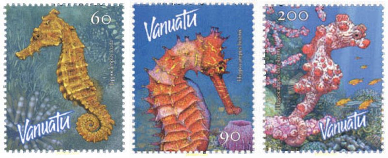 133338 MNH VANUATU 2003 CABALLITOS DE MAR