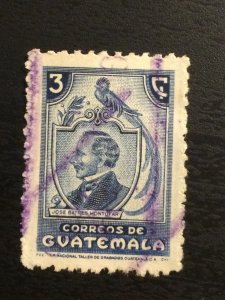 Guatemala SC# 317 Used