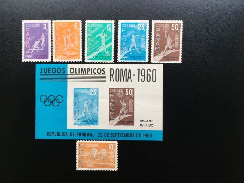 Panama 1960 Summer Olympic Rome Mint