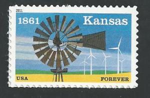 US Cat # 4493, Kansas, MNH*