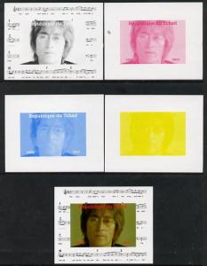 Chad 2013 The Beatles - John Lennon #4 individual deluxe ...