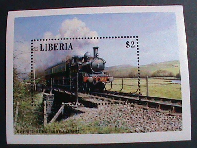 ​LIBERIA- LOCO MOTIVES-THE 1932 TRAIN-S/S MNH-VERY FINE WE SHIP TO WORLD WIDE
