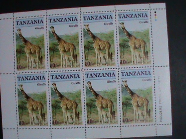 Tanzania Stamp:1986-Sc#320  Giraffe Stamp -Full MNH  sheet