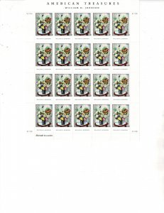 American Treasures William H. Johnson Forever US Postage Sheet #4653 VF MNH