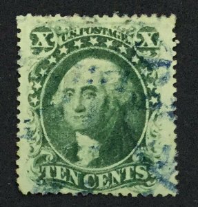 MOMEN: US STAMPS #35 USED LOT #44110