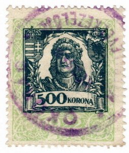 (I.B) Hungary Revenue : Sales Tax 500kr