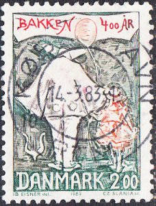 Denmark #733 Used