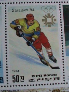 ​KOREA STAMP:1983- SC#2323 WINTER OLYMPIC-SARAJEVO'84 -MNH :RARE MINI SHEET.