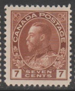 Canada Scott #114 Stamp - Mint Single