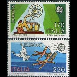ITALY 1979 - Scott# 1366-7 Europa-Postal Set of 2 NH