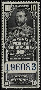 Canada #FWM61 MNH Stamp - Weights and Measures Revenue (a)