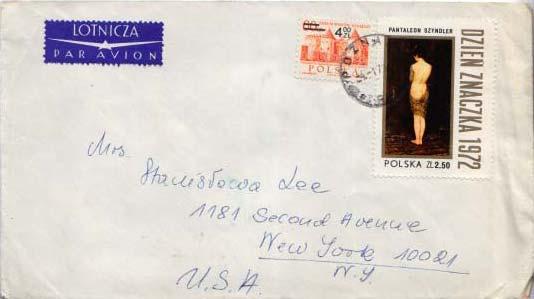 Poland, Airmail, Art