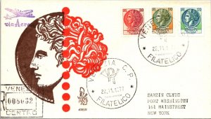 Italy 1977 - Registered Mail / Airmail - Venice - J5644