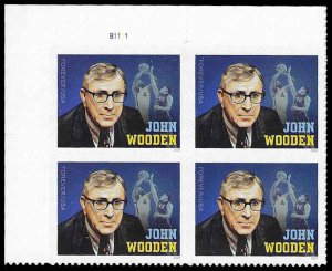 PCBstamps  US #5833 PB $2.72(4x68c)John Wooden, MNH, (PB-1)