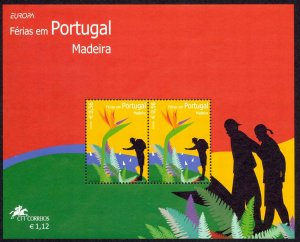 Portugal Madeira Sc# 229a MNH Souvenir Sheet 2004 Europa