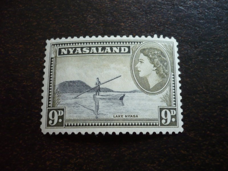 Stamps - Nyasaland - Scott# 105 - Mint Never Hinged Part Set of 1 Stamp