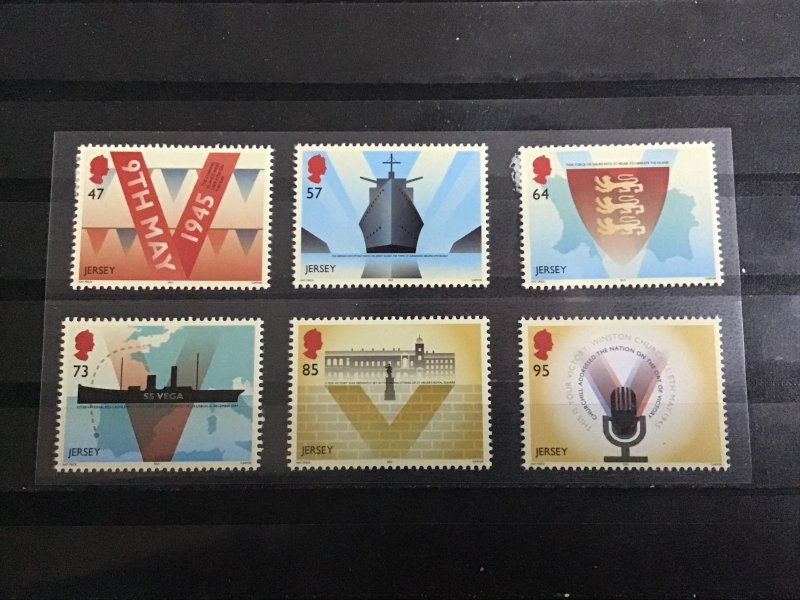 Jersey - Postfris/MNH - Complete set 70 years Liberation 2015