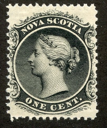 Nova Scotia, Scott #8, Unused, Hinged