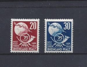 Germany(Rhine-Palatinate),6N41-6N42,Occupation Stamps Singles,**MNH**,(LL2019)Z1