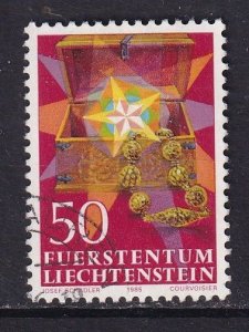 Liechtenstein   #821  used  1985   Christmas 40rp