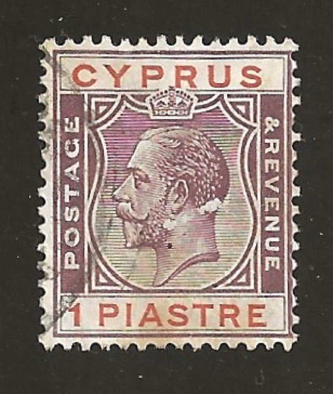 CYPRUS #94 USED 1p 1924-28