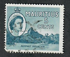 Mauritius #254 used single