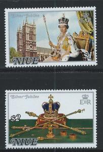 NIUE SC# 194-5 F-VF MNH 1977