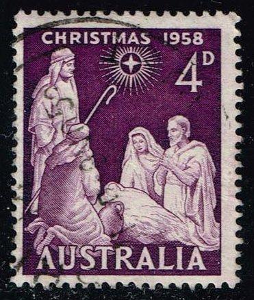 Australia #313 Christmas; Used (0.25)