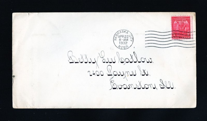 4 Different First Day Covers with no cachets dated 1930 to 1933