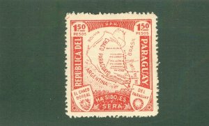 PARAGUAY 324 MH BIN $0.50