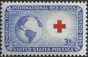 # 1016 MINT NEVER HINGED RED CROSS