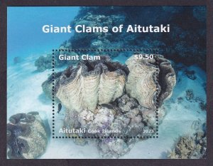 2023 Aitutaki 1v/B Marine fauna - Giant Clams  14,50 €
