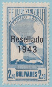 VENEZUELA C176 AIRMAIL  MINT NEVER HINGED OG ** NO FAULTS VERY FINE! - RJQ